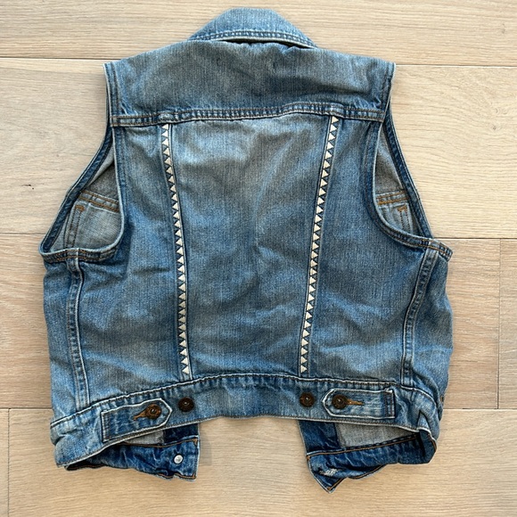 LEVI’S - denim vest size S - Picture 4 of 5